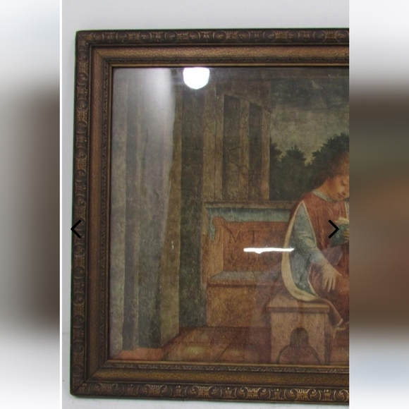 ANTIQUE ART The Young Cicero Reading Painting Reproduction by Vincenzo Foppa - Picture 6 of 6